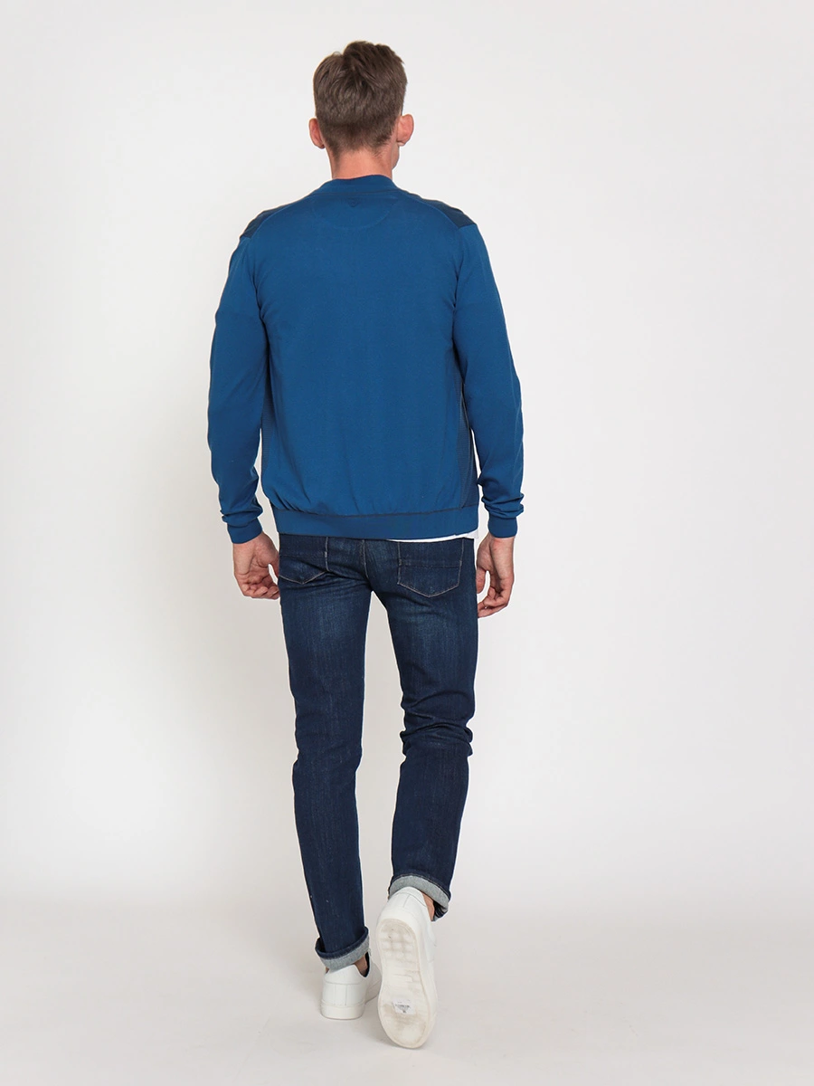 Олимпийка трикотажная на молнии